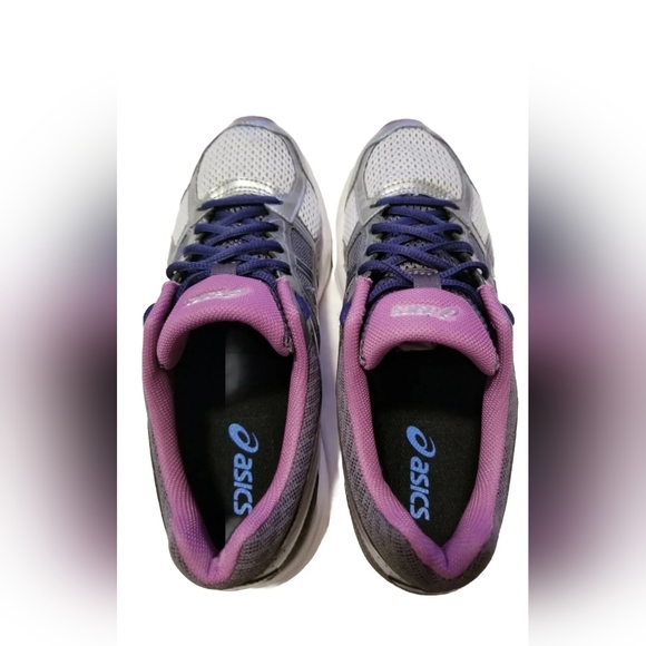 Asics Gel Contend 4 Womens Running Shoes/Sneakers Purple/Blue/Grey Size 8.5 - Picture 6 of 10